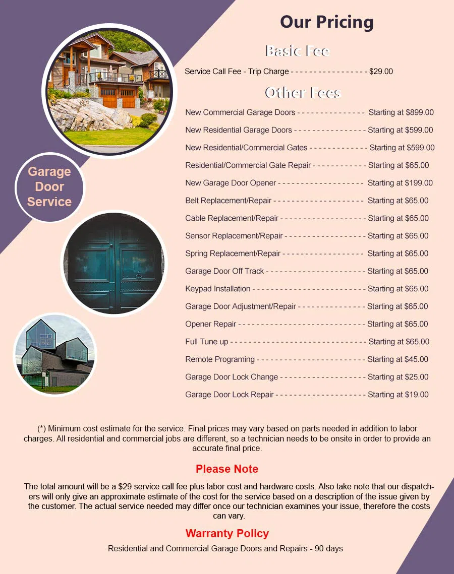 Community Garage Door Service Frederick, MD 240-347-0058